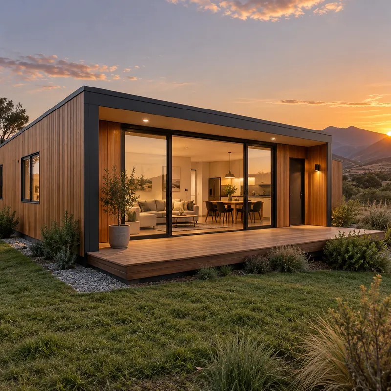 Kit Vivienda SIP 60m² — kit de construcción modular GO Construction Chile
